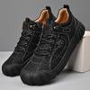 Модная мужская повседневная обувь из натуральной кожи Модная брендовая мужская походная обувь Модные кроссовки Мужская удобная мужская обувь Обувь