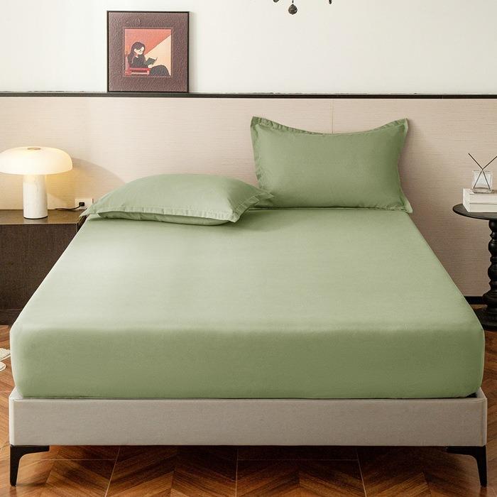 99/120/135/150/180/200cm Fitted Sheet Non-slip Single Double King Queen Size Mattress Cover Dustproof Bed Protector Bed Linens