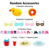 Barwawa 30cm Doll Clothes and Accessories 31 Sets 10 Swimsuits 4 Sunglasses 2 Floats 10 Shoes 5 Accessories = + + + +