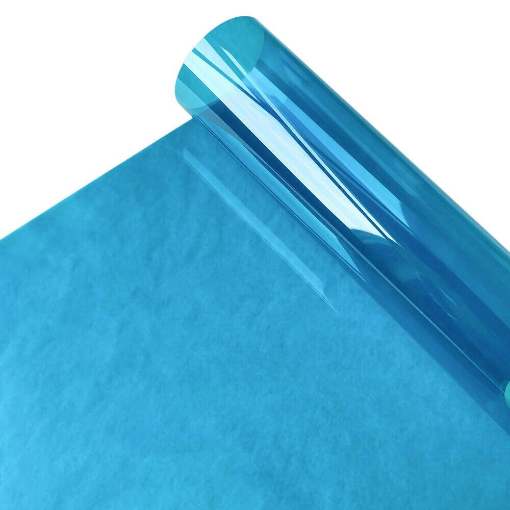 Прозрачная оконная пленка многоцветная солнечная тонировка самоклеящаяся витражная декоративная виниловая пленка рулон DIY A4 20/40*120 см