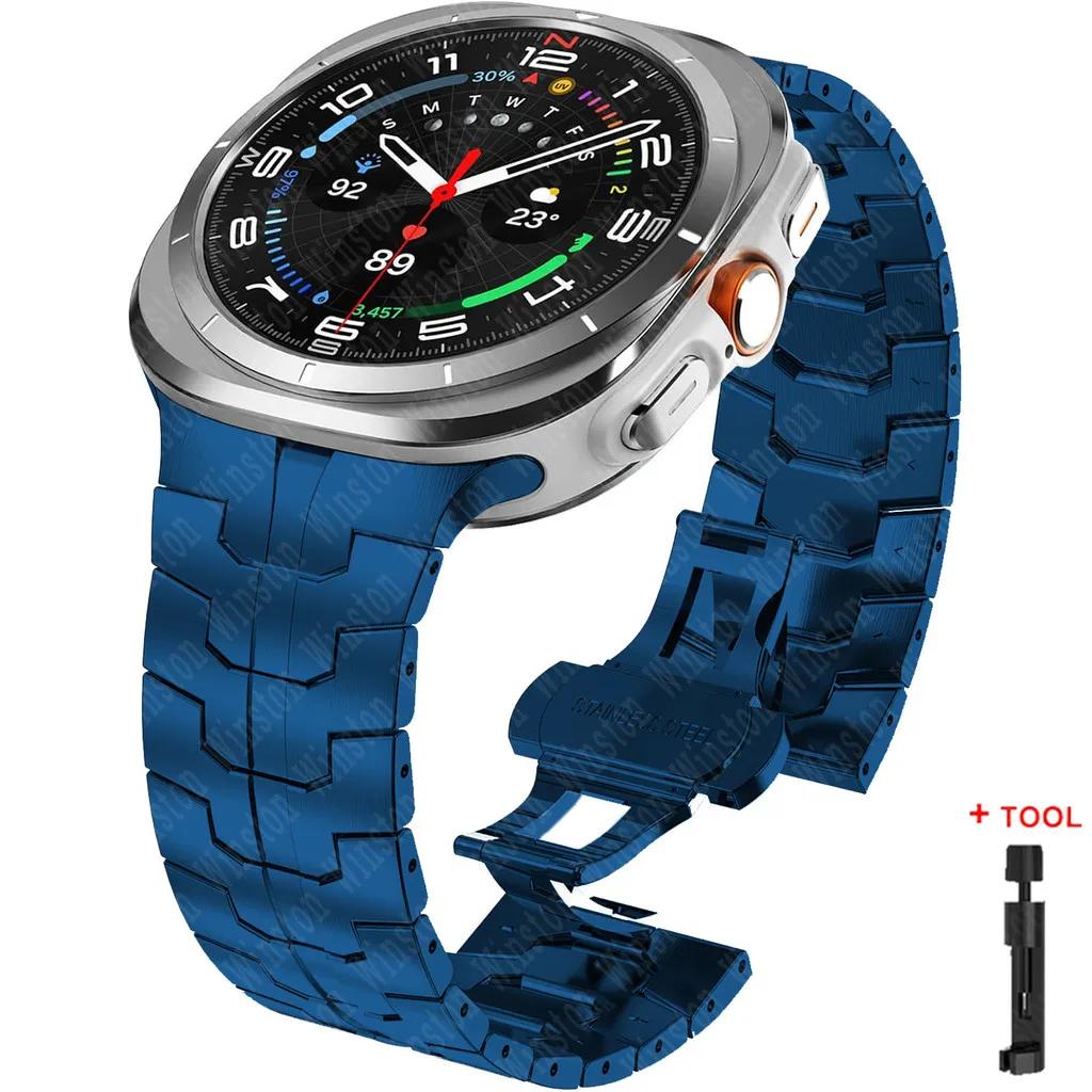Stainless Steel Metal Bracelet for Samsung Galaxy Watch Ultra 47mm Band for samsung ultra 7 Galaxy Ultra 47MM Wrist Strap Correa