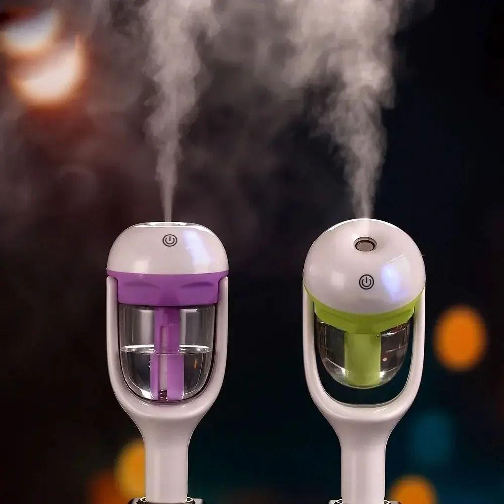 Refillable Mini Car Air Humidifier Portable Auto Mist Maker Steam Air Purifier Travel Use