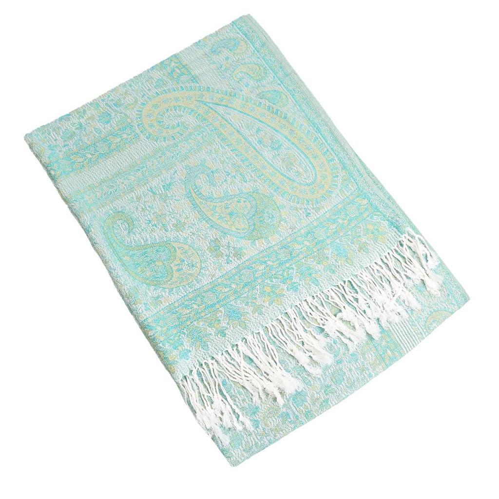 Paisley Tassel Scarf: Classic Ethnic Imitation Cashmere for Autumn/Winter