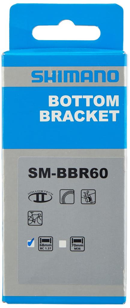 Shimano Bottom Bracket BSA Black 68mm SM-BBR60