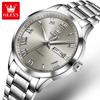 OLEVS Automatic Mechancial Watch for Men Luxury Brand Date Waterproof Men's Wristwatches Rome Time Fashion Man Watch