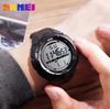SKMEI 1025 50M Водонепроницаемый Электронный Будильник Мужские Цифровые Часы Наручные Часы для Активного Отдыха и Спорта Светодиодные Наручные Часы для Повседневной Носки
