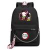 Anime Demon Slayer Backpack Back To School Backpack Kawaii Backpack Bag Student Bookbag for Boys Girls Women Travel Bag Mochila