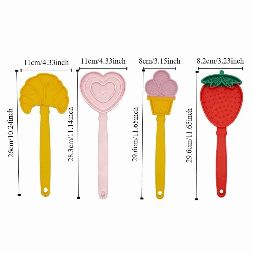 Silicone Pet Slow Feeder Stick Bite Resistant Creative Dog Lick Toys Easy To Clean Safety Pet Snack Dispenser Dog Dental Care