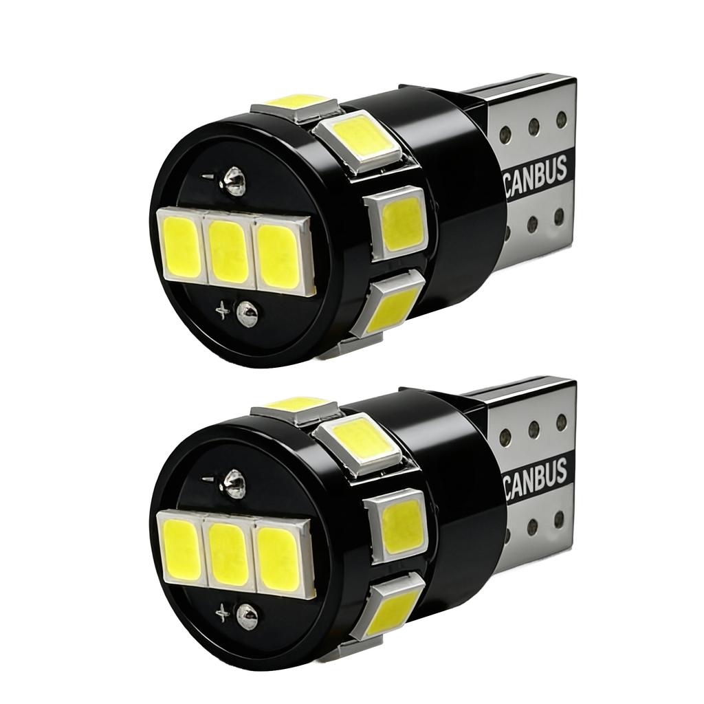Светодиодные T10 6000K W5W 194 LED Для фар Дневные SL Advance 6000K Белые Автомобильные лампы для чтения Лампы в двери Салонное освещение DC12V