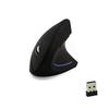 Ergonomic Optical Vertical Mice 6 Keys USB Wireless Mouse 2.4GHz 1200DPI Black