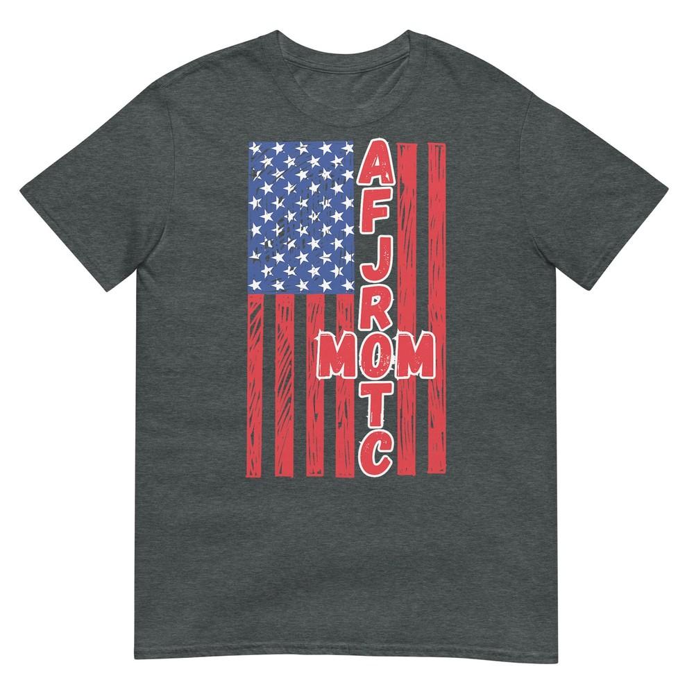 Afjrotc Mom American Flag Military Junior Rotc Cadet Mother Tshirt