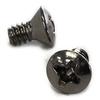 YJB PARTS Inch Lever Switch Screws, Set of 2 (Round Plate Stainless Steel)