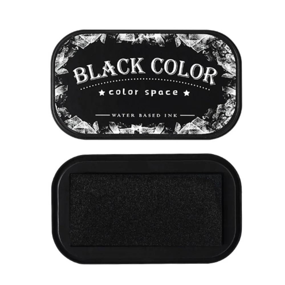 New Colorful Water Based Ink Pad Quick Drying High Density Sponge Inkpad Easy to Use Self Ink Stamp Scrapbook Supplies