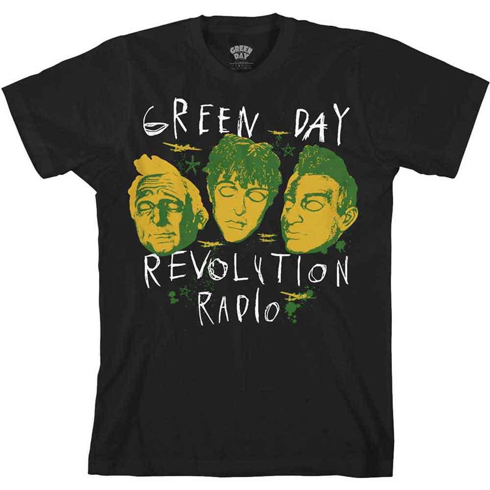 Green Day - Scribble Mask Tee (T-Shirt)