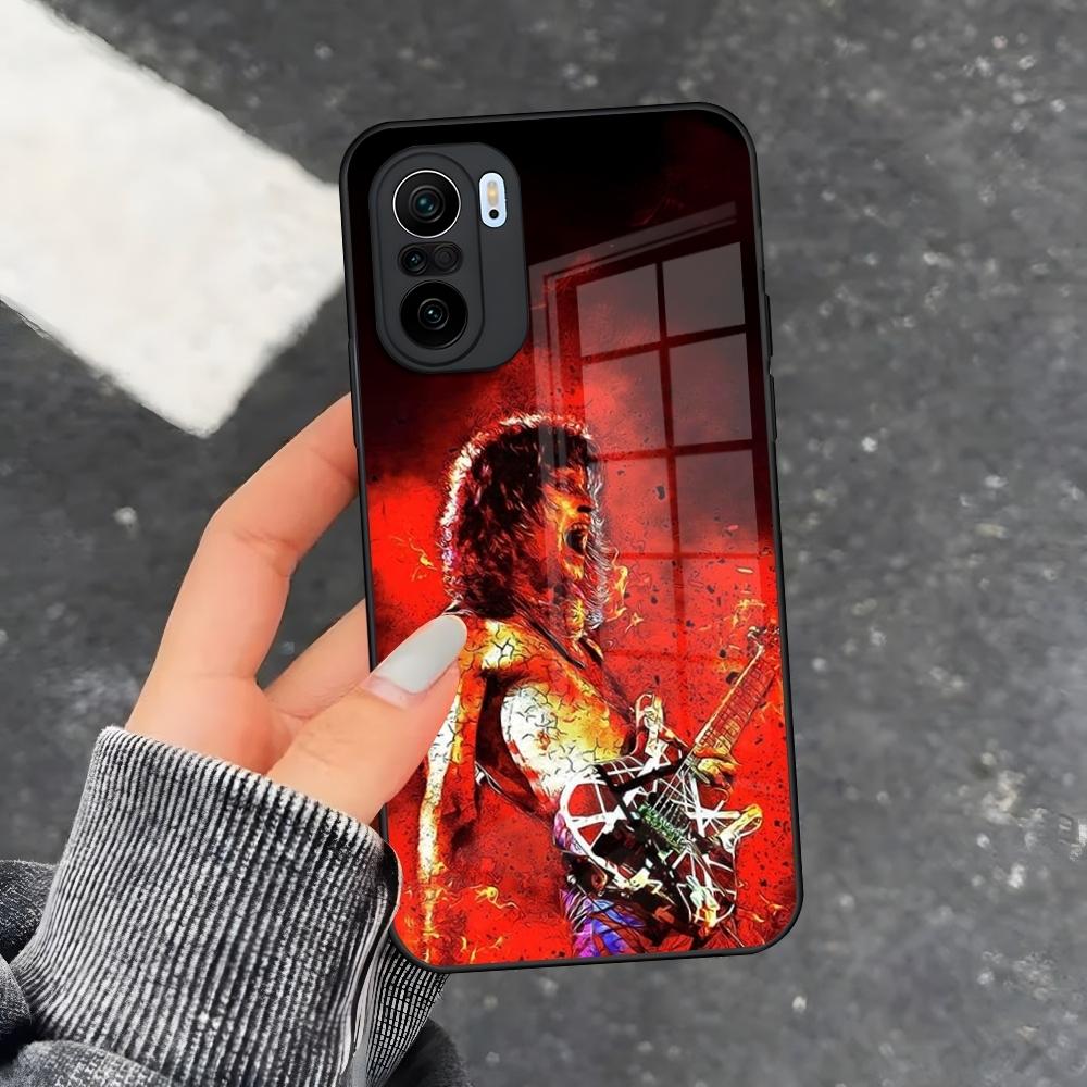 Чехол для телефона с графикой гитары Эдди Ван Халена для Xiaomi 15 14 13 12 X Redmi Note 10 Mi 11 S Lite T Pro ультрастек