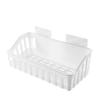 Wall Mounted Kitchen Storage Rack Toilet Bathroom Plastic Sundries Shelf Hollow Drain Stand