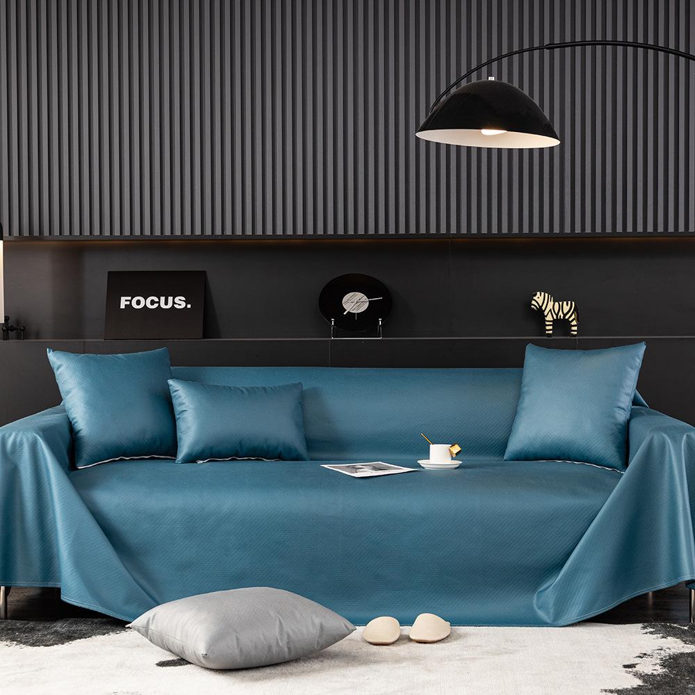 Простое водонепроницаемое полотенце для дивана, новое устойчивое к моче, против царапин, универсальное шерстяное полотенце Four Seasons с антипригарным покрытием, чехол для дивана, полотенце из искусственной кожи, осень и зима