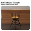 Adjustable Rotating Chair with Spinerest Stable Large Base Seating Furniture Integrated Footrest Easy to Clean for Adults, Bar