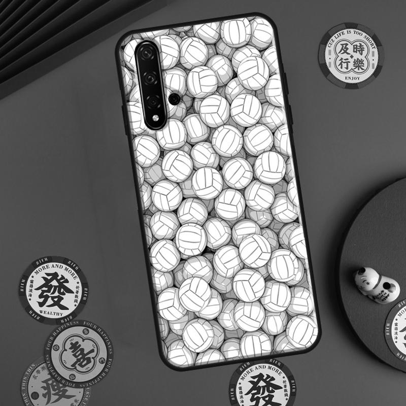 Love Play Volleyball For Huawei P20 P40 P30 Lite P60 Pro Nova 12s 11i 12i 10 9 SE 5T Y91 Y90 Y60 Y70 Y72 Y61 Case