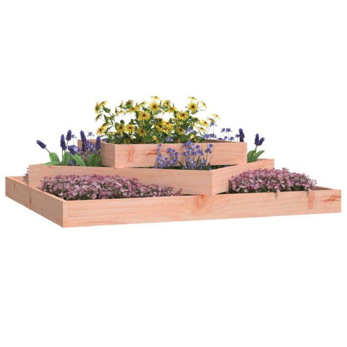 VidaXL Planter 112x112x27 Cm Solid Douglas Wood 823890