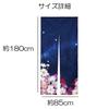 Noren 180cm Autumn Cosmos Cool and Long Nordic Tension Room Dressing Privacy Screen next.design Curtain, Long, Design, Stylish, Length, Decorative,