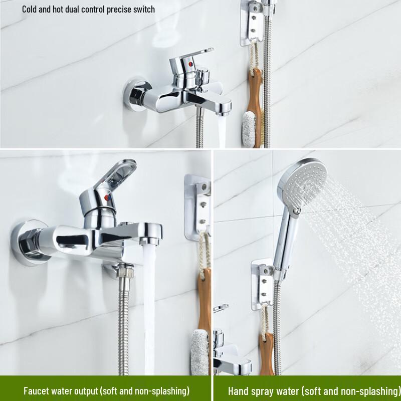 TLXT All-Copper Hot & Cold Shower & Bathtub Faucet