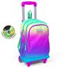Школьный рюкзак Coral High Kids с тремя отделениями, меняющий цвет, на колесиках 23910