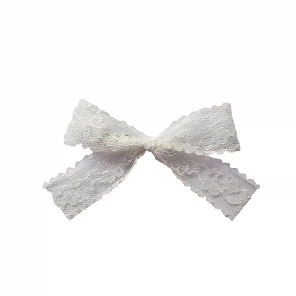 Girls Female Lolita Korean Lace Balletcore Barrettes Bow Hairpin Female Hair Clips Hair Accessories