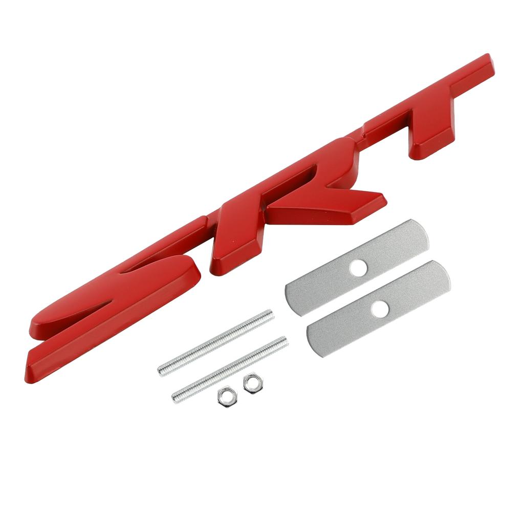 Красная наклейка на переднюю решетку SRT для Charger Challenger SRT