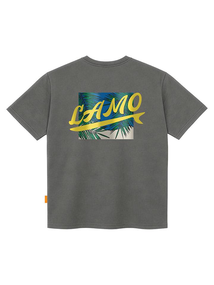 Ellamo Beach Футболка с коротким рукавом Унисекс Большой размер S~4XL (Тип)
