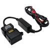 Мотоциклетный электромобиль USB зарядка мобильного телефона водонепроницаемый переключатель интегрированный руль зеркало заднего вида, 9-32 В