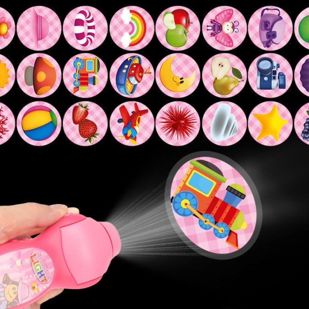 Plastic Animal Pattern Torch Projector Dinosaur Shark Flashlight Projector Friends Birthday Gifts