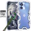 Zimon Armor Металлический Алюминиевый Чехол Для Телефона Для Motorola Edge 60 50 40 Pro X50 Ultra Neo Крышка Механический Полностью Ручной Работы Череп Бампер