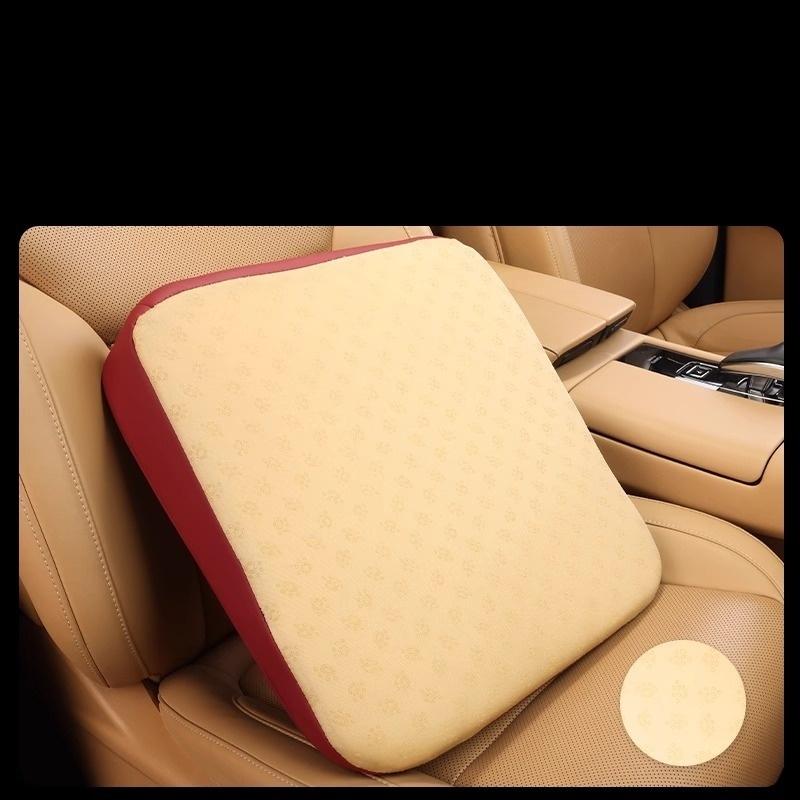 Raised Sloped Car Seat Cushion Driver's Seat Height-Adjustable Pad Breathable Anti-Slip Car Seat Cushion for Licence Holders