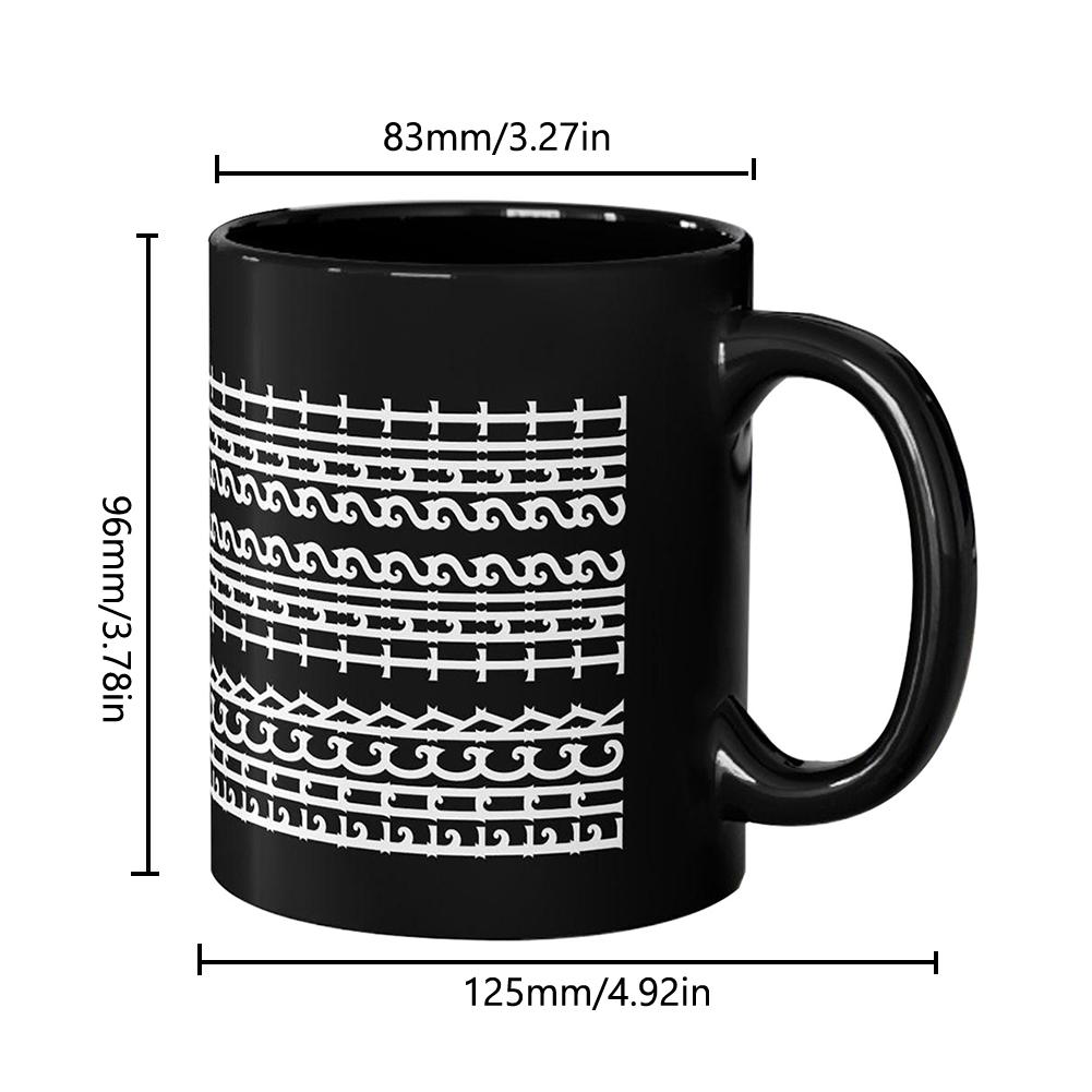 Ceramic Coffee Mug Kitchen Hidden Message Coffee Cups Microwave-Safe Drinkware Funny Message Coffee Mug Coffee Lover Cup Gift