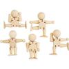 MINIATURE FIGURE Mobile H 8cm 5 Pieces