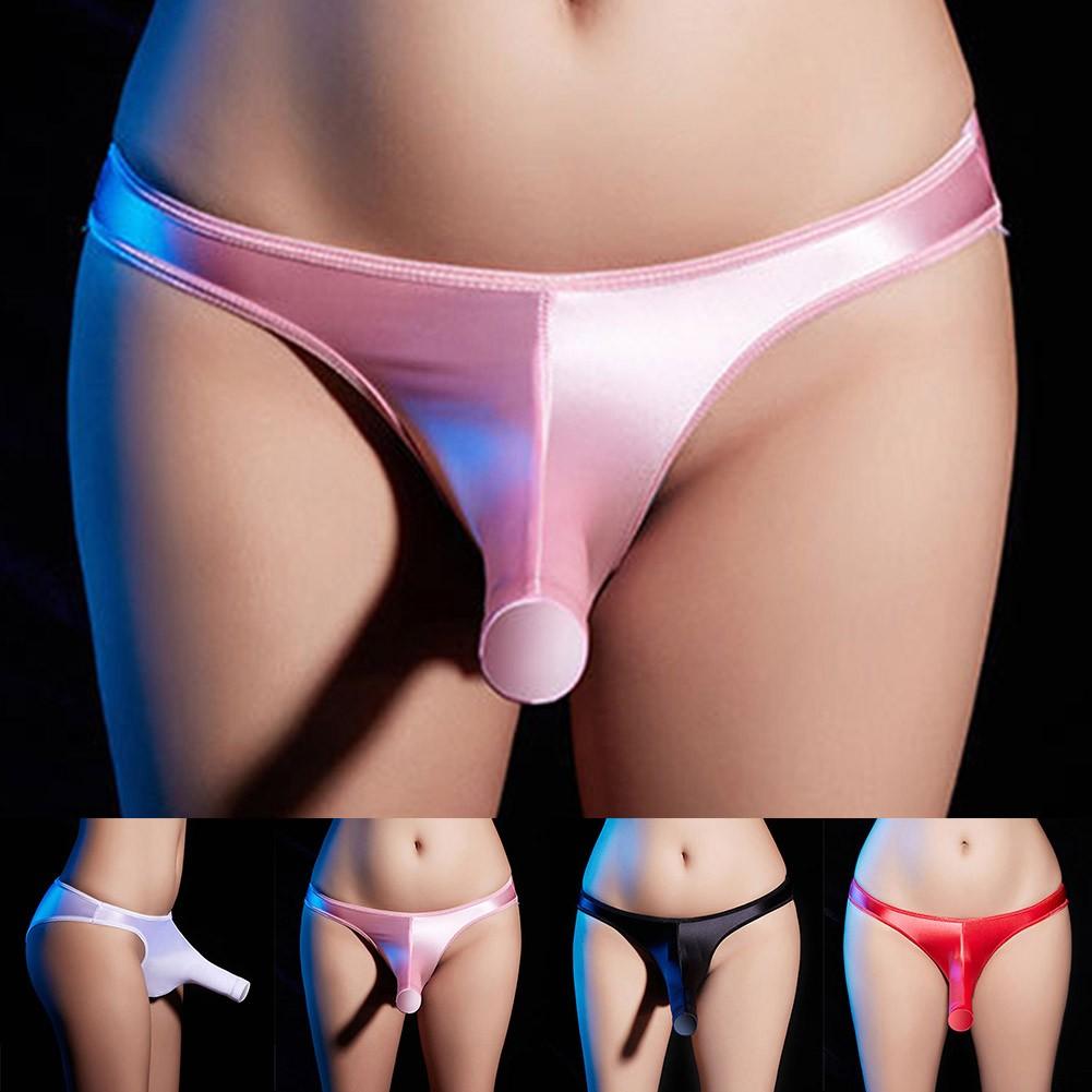 Нижнее белье Трусы Эротическое белье Трусики Мужские масляные блестящие