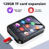 Портативный MP3-плеер Bluetooth 5.4 HiFi музыкальный плеер MP3 Walkman сенсорный экран встроенный динамик диктофон камера воспроизведение видео FM