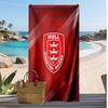 Полотенце для пляжа Hull KR Мягкое Портативное Быстросохнущее?Сухое полотенце для бассейна, летнего отпуска, активного отдыха на природе