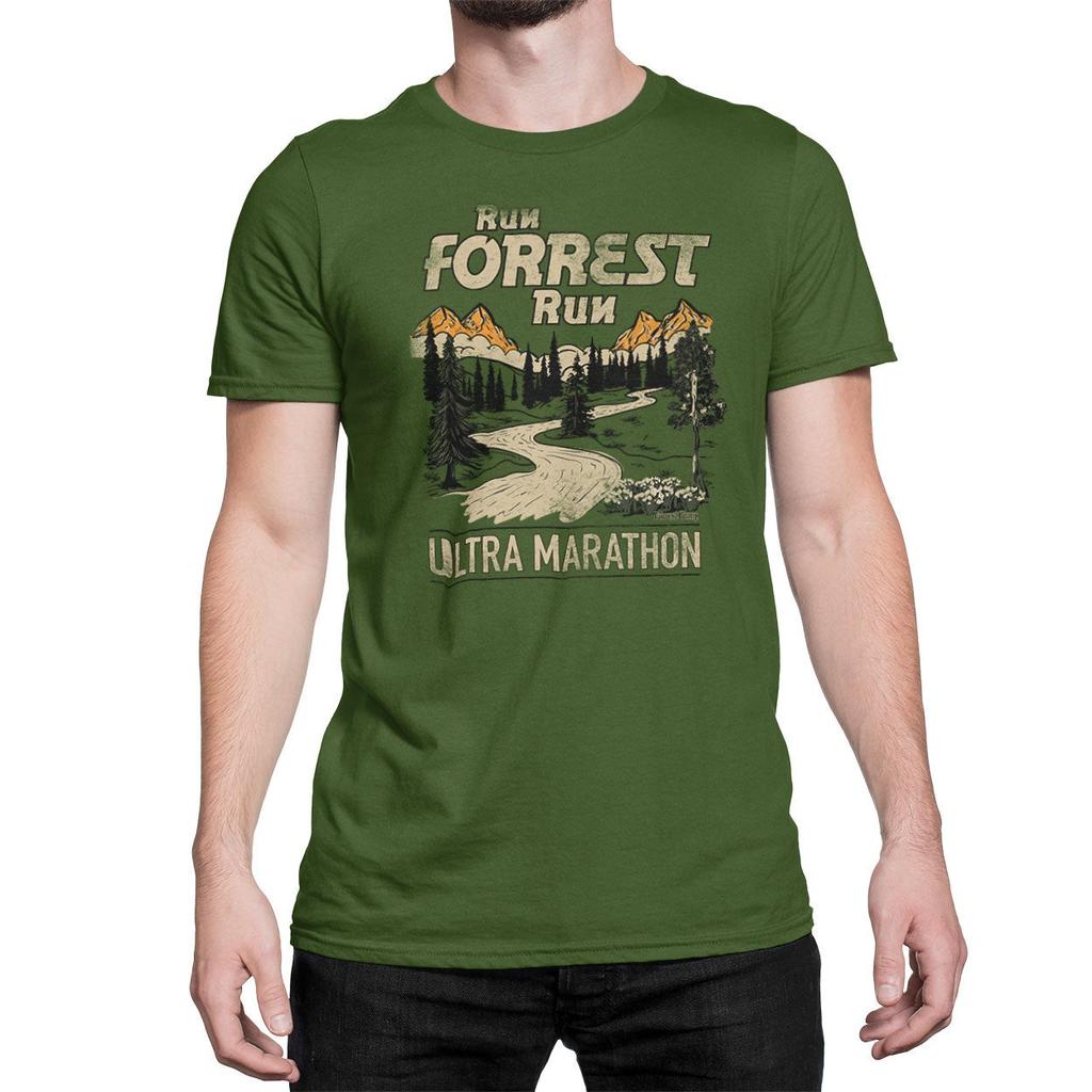 Officially Licensed Forrest Gump Run Forrest Run Ultra Marathon Mens T-Shirt