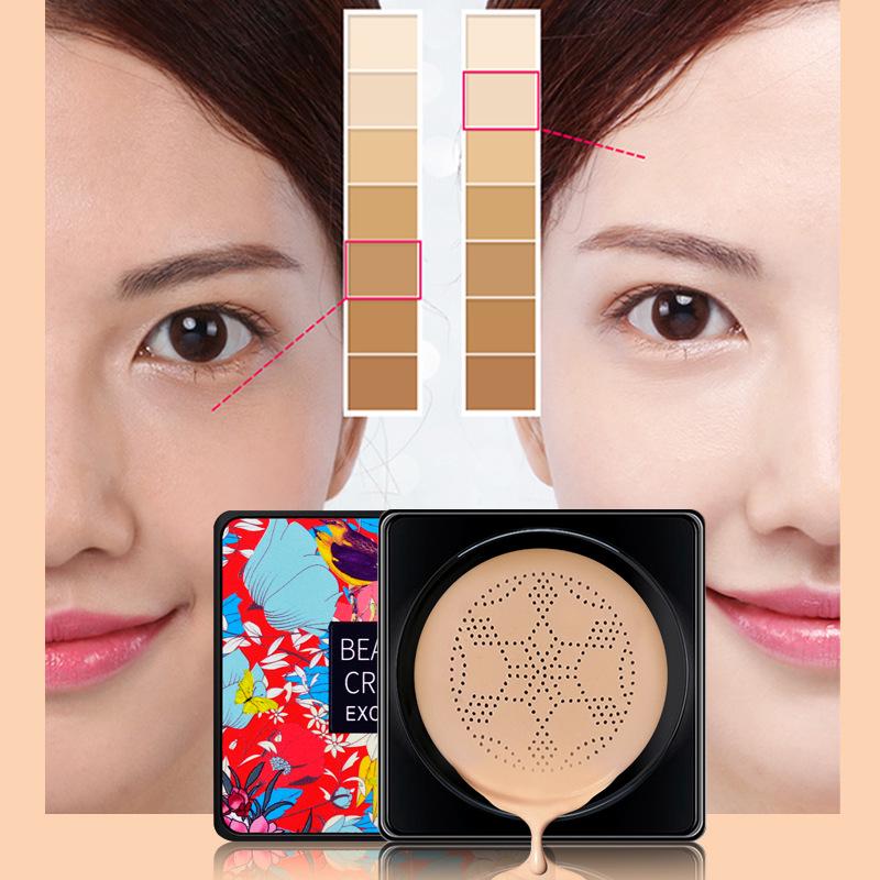 Mushroom Head Air Cushion CC Cream Moisturizing Foundation Air-Permeable Natural Brightening Makeup BB Cream Korean Cosmetics