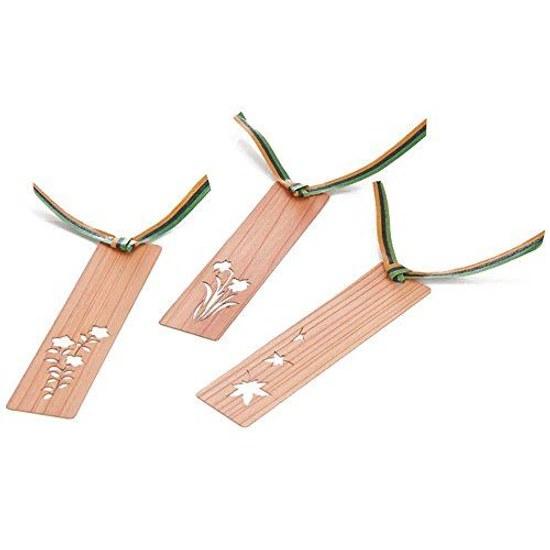 Yamasita craft Japan-made bookmark cedar maple