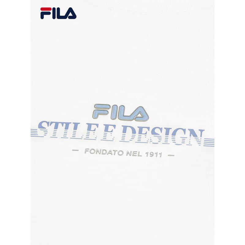 Fila Мужская базовая вязаная футболка с коротким рукавом