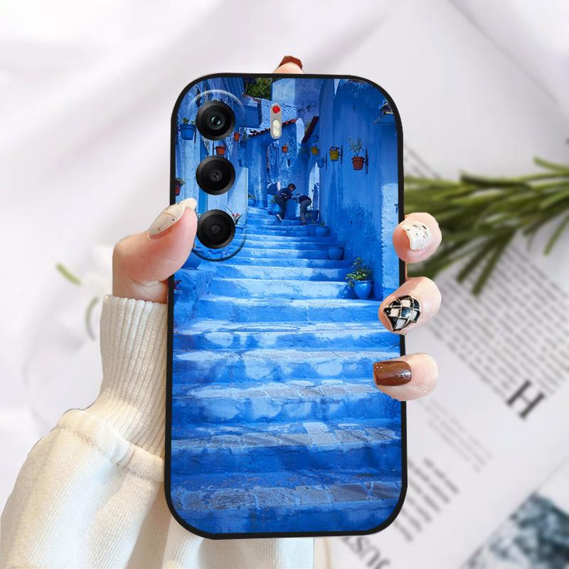 Для телефона Tecno Camon 40 Pro 4G 5G Чехол Мягкий Силиконовый Задняя Крышка Бампер Для Tecno Camon40 Pro 40Pro Защитный Fundas CM5 CM6 CM7