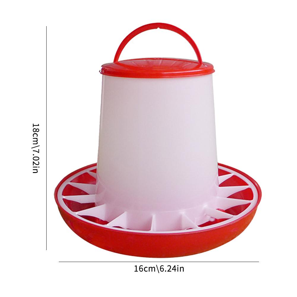 1КГ Автоматическая кормушка для кур Ведро Петух Курица Кормление Сельскохозяйственное животное Устройство, Принадлежности Птица Qu G2E3