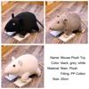 20cm Cute Creative Cartoon Children Gift Sofa Pillow Big Eyes Rat Doll Mouse Plush Toy
