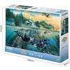 Epoch 1000 Piece Jigsaw Puzzle Illustration/Art Marine Art Wonderful Family (50×75cm) 13-041 with...
