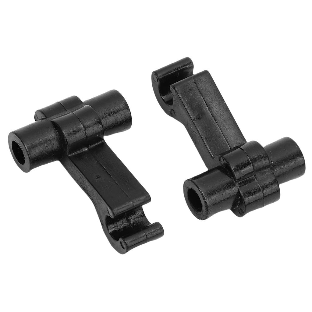 2PCS Extended Vent Window Latch Links Passenger Side Easy Installation Aluminum Wind Noise Fix Kits