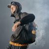 Li Ning CF Su Wan Long Jia светоотражающая антидождевая ветрозащитная дышащая теплая водонепроницаемая куртка мужская куртка черного цвета ACFU007-2
