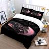 Pink feathers and roses. Bedding sets Duvet cover sets Duvet covers Pillowcases(1*Duvet Cover 2*Pillowcases without duvet insert)